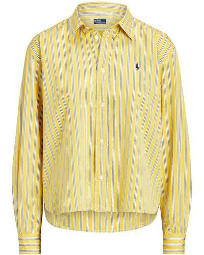 Polo Ralph Lauren Polo Pony Cotton Shirt - Yellow