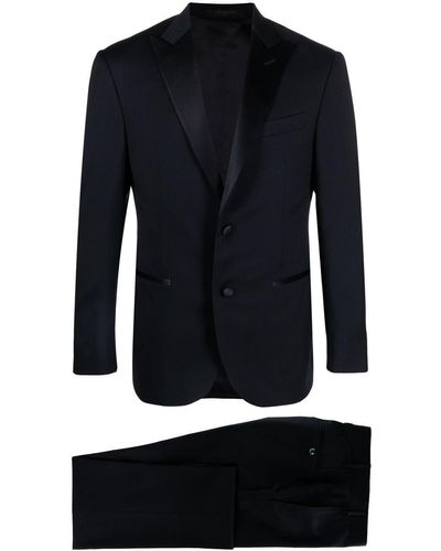 Corneliani Single-breasted Three-piece Suit - Blue