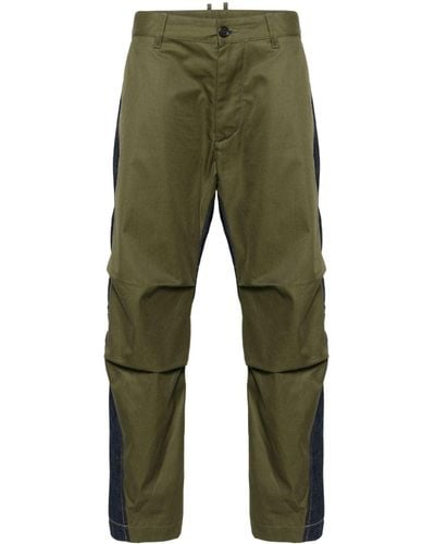 DSquared² Pantaloni Caten Bros Skipper slim - Verde