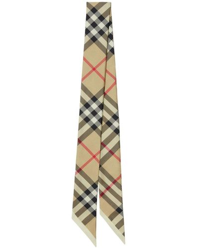 Burberry Vintage Check Sjaal - Metallic