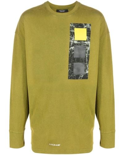 A_COLD_WALL* T-shirt Met Lange Mouwen - Groen