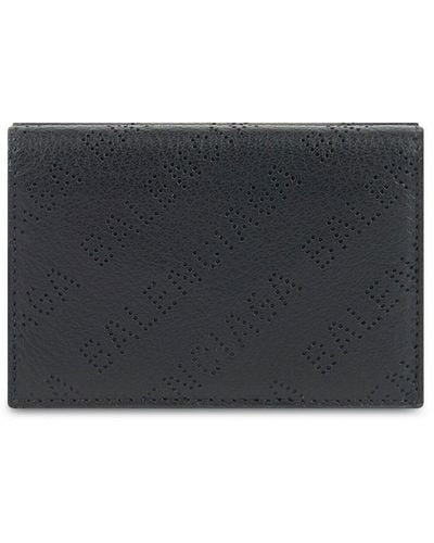Balenciaga Cash Mini Wallet - Grey