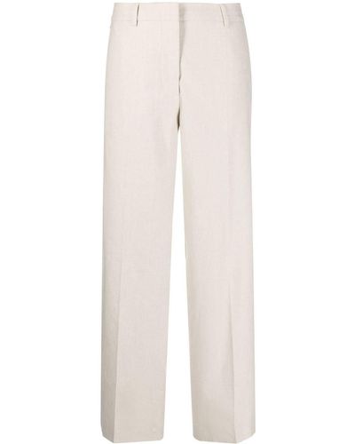 Calvin Klein Pants With Logo - White