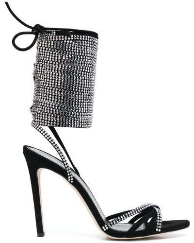 Paris Texas Holly Nicole 105mm Crystal-embellished Court Shoes - Black