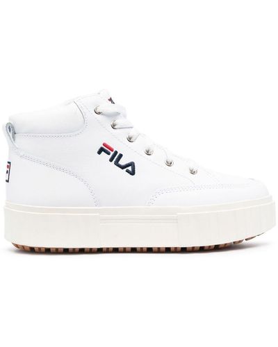 Fila Sandblast High-top Sneakers - White