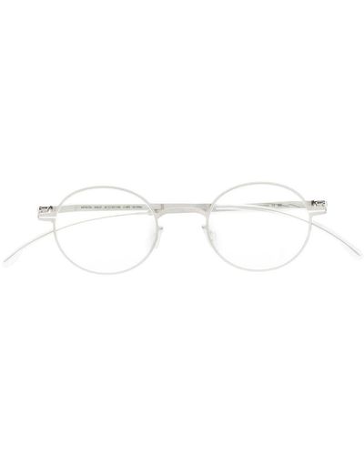 Mykita Brille mit rundem Gestell - Mettallic