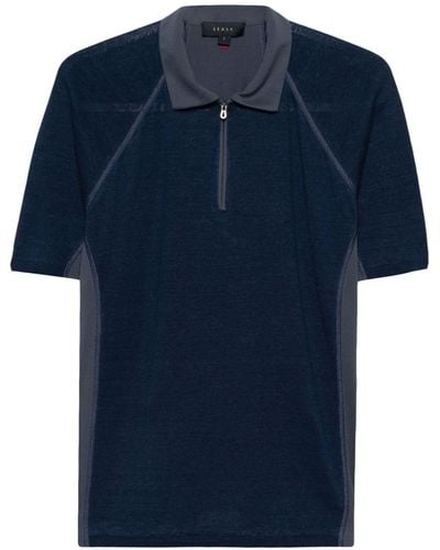 Sease Hybrid Polo Shirt - Blue
