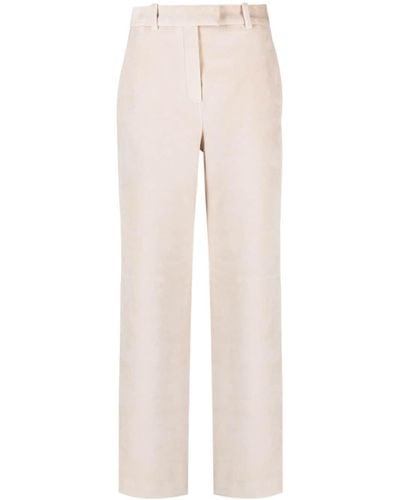 Circolo 1901 Pantalon en coton à coupe droite - Neutre