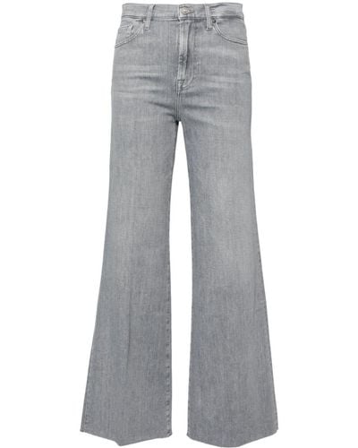 7 For All Mankind Modern Dojo Flared Jeans - Gray