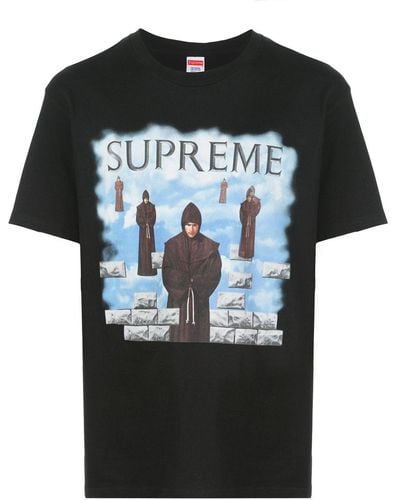 Supreme Levitation プリント Tシャツ - ブラック