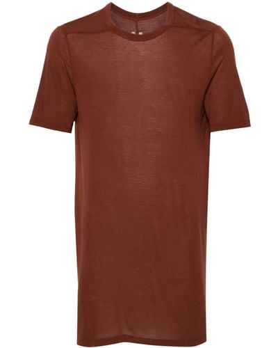 Rick Owens Level T Longline T-shirt - Brown