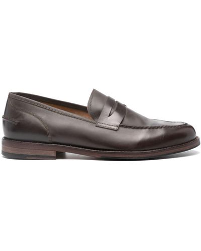 Alberto Fasciani Zen Leather Loafer - Brown