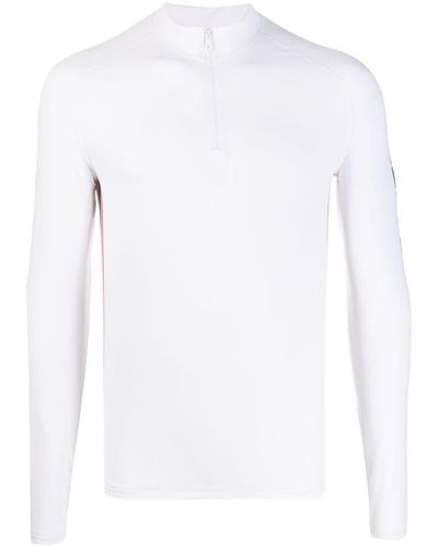 Orlebar Brown Logo-print Compression Sweater - White