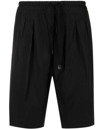 Tom Ford Drawstring Waistband Lyocell Shorts - Black