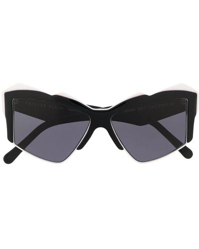 Philipp Plein Oversized Frame Sunglasses - Black