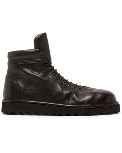 Marsèll Pallotola Pomice Leather Boots - Black