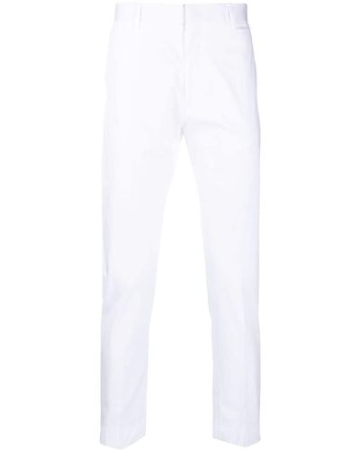 Low Brand Pantalones rectos - Blanco