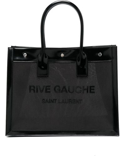 Saint Laurent Rive Gauche Shopper - Zwart