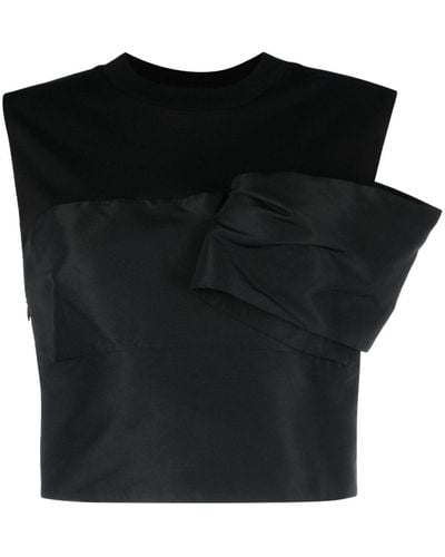 Alexander McQueen Tailored Top - Black