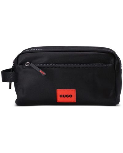 HUGO Ethon 2.0 Wash Bag - Black