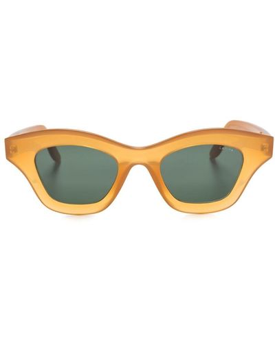 LAPIMA Tessa Petit Square-frame Sunglasses - Brown