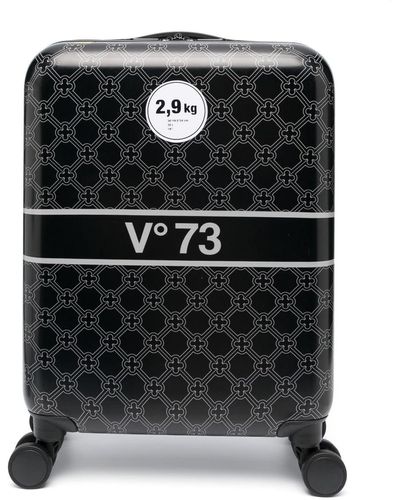 V73 Logo-detail Travel Case - Black