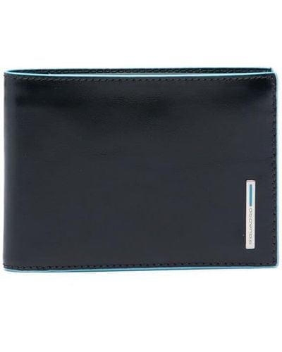 Piquadro B2 Revamp Bi-fold Wallet - Blue