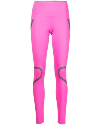 adidas By Stella McCartney Performance-Leggings mit Logo - Pink