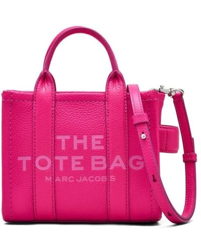 Marc Jacobs The Leather Crossbody Tote Tasche - Pink