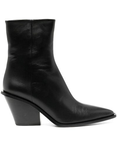A.Emery The Odin 90mm Leather Boots - Black