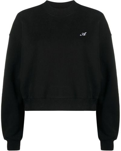 Axel Arigato Script A Logo Sweatshirt - Black