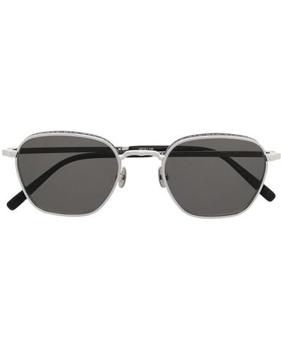 Matsuda M3101 Hexagonal-frame Sunglasses - Metallic