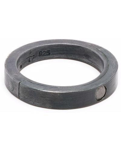 Parts Of 4 Sistema Diamond Band Ring - Black