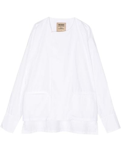 Uma Wang Tobin Cotton-linen Shirt - White