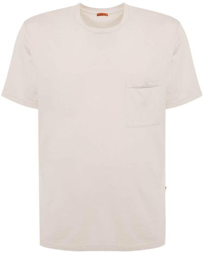 Barena T-Shirt mit Brusttasche - Weiß