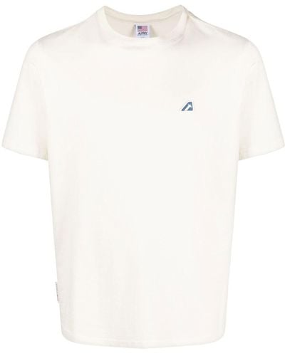 Autry Chest Logo-patch Detail T-shirt - White