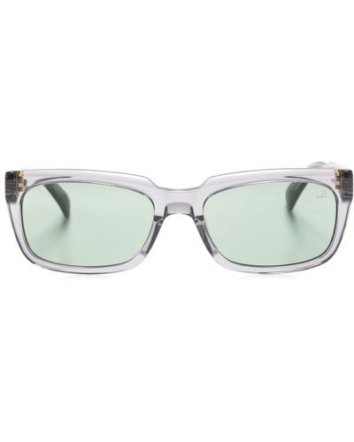 Dunhill Transparent Rectangular-frame Sunglasses - Grey