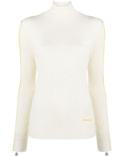 Moncler Jersey con cuello polo - Blanco