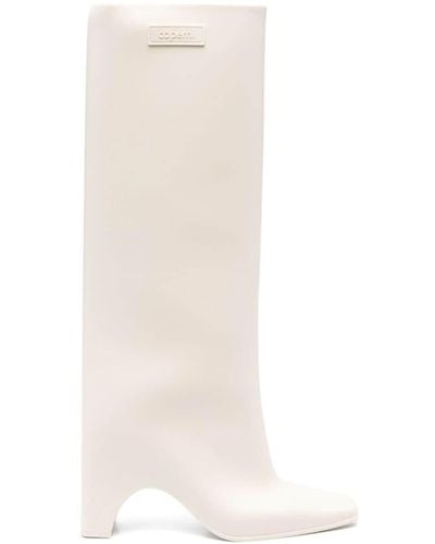 Coperni Bridge 90mm Knee-length Boots - White