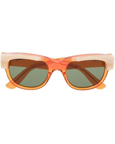Gucci Gafas de sol GG1165S con montura cat eye - Naranja