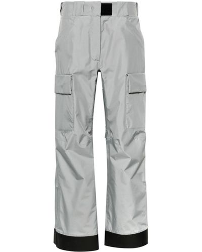Prada Pantalon de ski à poches cargo - Gris