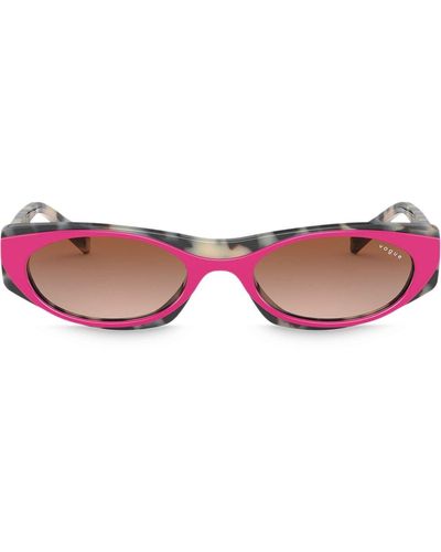 Vogue Eyewear Occhiali da sole tartarugati - Rosa