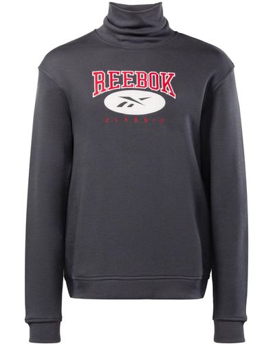 Reebok Sweater Met Logo-applicatie - Grijs
