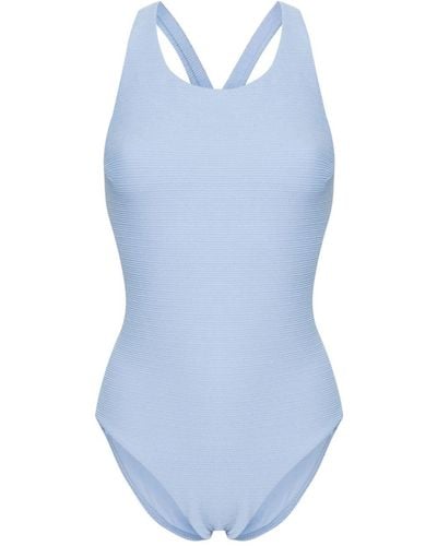 Samsøe & Samsøe Anneli Round-neck Swimsuit - Blue