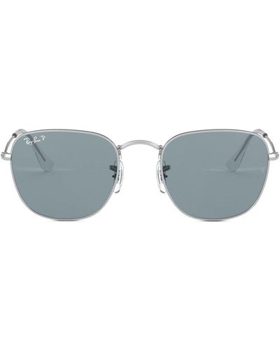 Ray-Ban Occhiali da sole squadrati Frank - Metallizzato