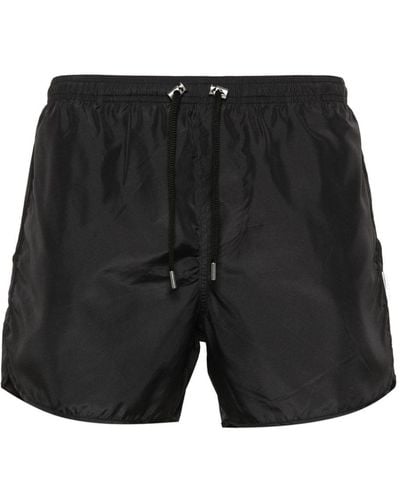 Neil Barrett Logo-tag Swim Shorts - Black