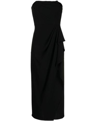 Jonathan Simkhai Keelan Draped-detail Dress - Black