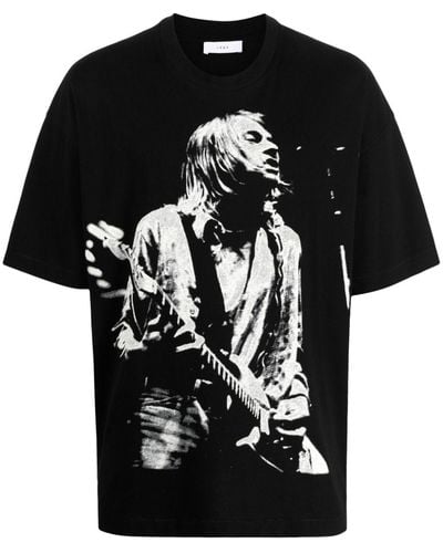 1989 STUDIO T-shirt en coton à imprimé photographique - Noir