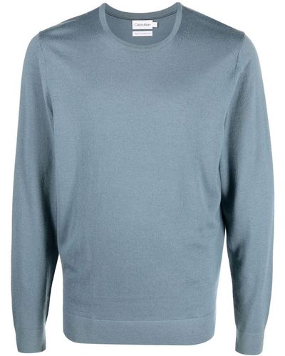 Calvin Klein クルーネックセーター - ブルー