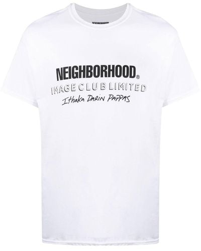 Neighborhood T-shirt NHIX-4 x Image Club Limited - Bianco